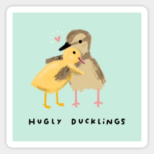 Hugly Ducklings Magnet